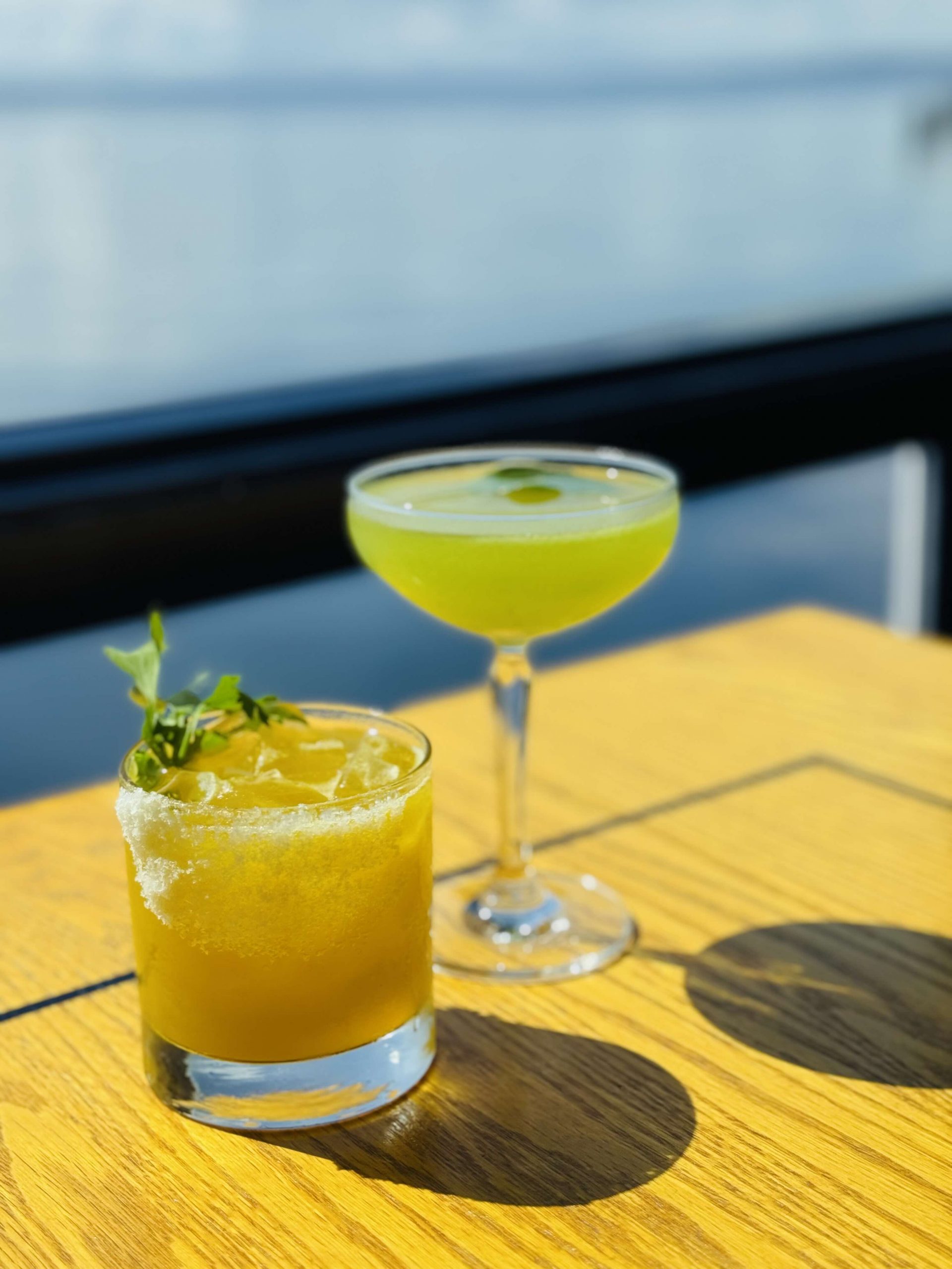 Two summer cocktails at Ray's