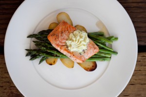 Ray's Salmon + Asparagus 1