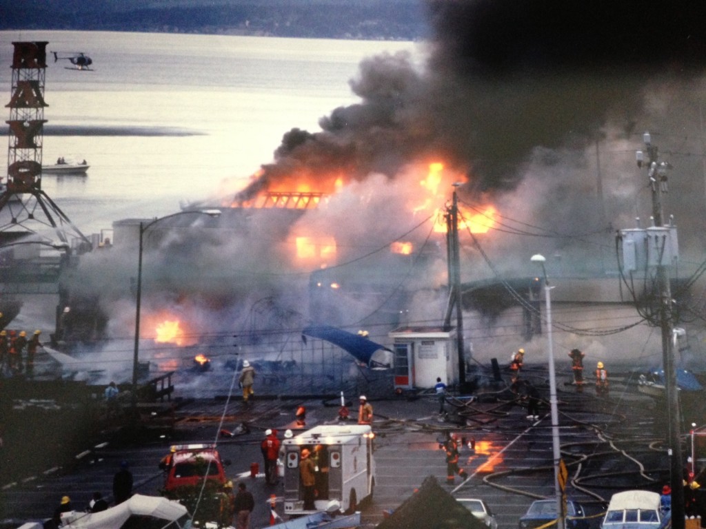 Ray's Fire Photo 1987